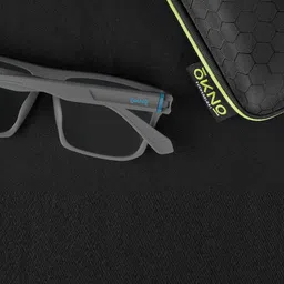 OKNO Unisex Rectangle Sunglasses with Polarised and UV Protected Lens image 3