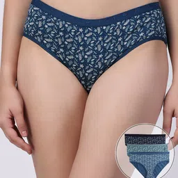 Floret Pack Of 3 Assorted Hipster Briefs-75