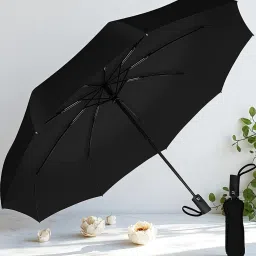 en,Women,Kids,Girls,Boys - 3 Fold with Auto Open and Close Umbrella (Black)_301 Umbrella-image-95