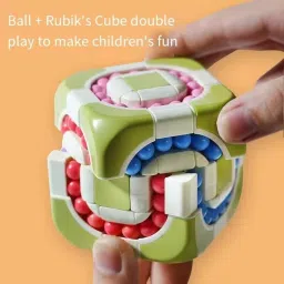 countrylink Best Rotating Magic Fidget Cube Decompression Toy Educational Stress Relieve Toy image 3