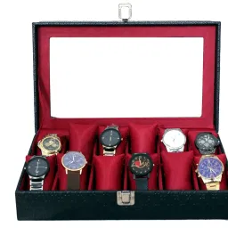 Premium And Luxury 12 Slots Watch Box Organiser Watch Box-19