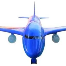 abdul sales Pull Back Areoplane Toy for Kids/Toddlers Above 1 Year. Push and Go Crawling Toy Big size friction powered aeroplane toy blue color Tricycle image 3