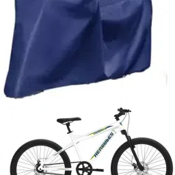 Cycle Cover Plain Blue For DOOM 3T HT DX2 Bicycle Cover Free Size-5
