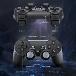 HG WORLD M8 Retro Game Stick Console 2.4G Dual Wireless Gamepad 64 GB with Plug & Play, Revisit Childhood,Retro Game Box (Best Gift & Fun) for All Ages 64 GB with Full HD HDMI Output 9 Emulator, Video Games for Tv, Gaming Console image 2