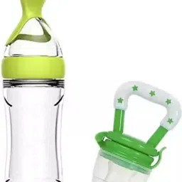 Baby Fruit Nibbler and Feeder 90Ml Baby Bottle- plastic-12