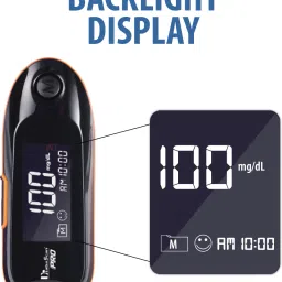 DIABASCAN Glucometer Composit Pack with 100 Glucometer Strips image 3