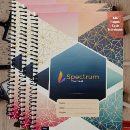 Spiral Notebook A4 Notebook Ruled 140 Pages-image-79