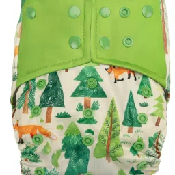 Reusable Bamboo Charcoal Baby Cloth Diapers-19
