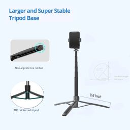 Gadgetzilla for Make up, Selfie, Vlogging & Photo Shoot, Selfie stick with Bluetooth Remote Visit the Kratos Store Bluetooth Selfie Stick image 4