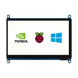 Waveshare 7inch QLED Capacitive Touch Dot Display 1024×600 Supports Various Systems-7