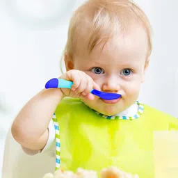 The Little Lookers Pack of 2 Kids Red & Blue Silicone Tip Heat Sensitive Spoons-image-24