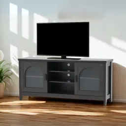 royaloak Texas American Tv Unit In Black Finish-picture-22