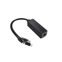 UCTRONICS Gigabit PoE Splitter 5V 3A, 2-in- 1 PoE to USB C/ Micro USB Adapter, for Raspberry Pi 3/4, Security IP image 1