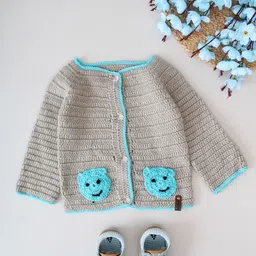 Woonie Boys Cable Knit Cardigan-picture-49