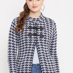 Zigo Cable Knit Woollen Front-Open Sweater-32