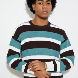 max Men Striped Pullover Sweater-image-117