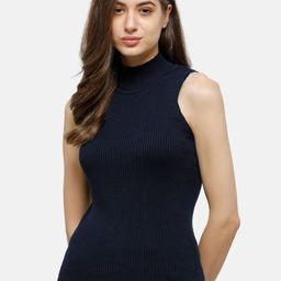 98 Degree North High Neck Cotton Fitted Top-picture-41