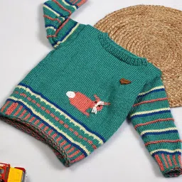 ShilpShakti Unisex Kids Acrylic Pullover Sweater-image-4