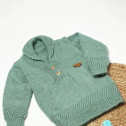 ShilpShakti Unisex Kids Cable Knit Pullover Sweater-picture-56