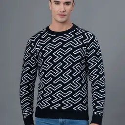 Red Tape Abstract Sweater-picture-48