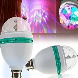 SPARK WORLD White Disco Ball String Light image 2