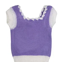 MeeMee Kids Lavender Solid Sweater Set image 4
