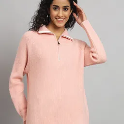 BROOWL Ribbed Woollen Pullover-image-71