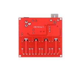 DC 5V 4 Channel Relay Module USB Control PC/PLC Controlled 4 Channel Relay USB Switch 4 Channel Relay Module With USB Interface For Computer PC and PLC Applications - RS6000DC 5V 4 Channel Relay Module USB Control PC/PLC Controlled 4 Channel Relay USB Switch 4 Channel Relay Module With USB Interface For Computer PC and PLC Applications - RS6000 image 2