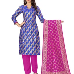MANVAA Woven Design Unstitched Dress Material-image-28