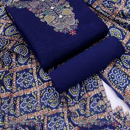 Maroosh Floral Woven Design Banarasi Jacquard Unstitched Dress Material-image-47