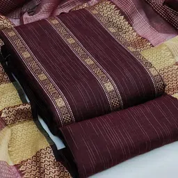 KALINI Ethnic Motifs Woven Design Unstitched Dress Material-image-72