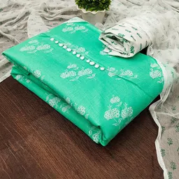 LeeliPeeri Designer Printed Unstitched Dress Material-image-75