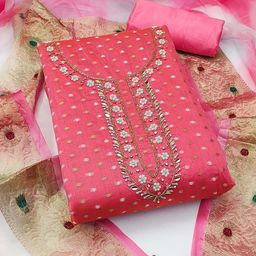 KALINI Unstitched Dress Material-image-54