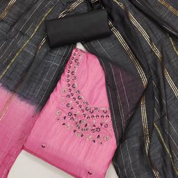 KALINI Embroidered Unstitched Dress Material-image-93