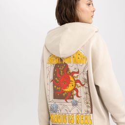 DeFacto Graphic Printed Hooded Pullover-image-35