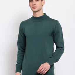 Style Quotient Men Green Pullover-59