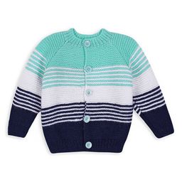 WINDROP SOLUTIONS Infant Kids Striped Cardigan Sweater-image-76