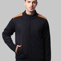 Parx Men Black & Orange Sweater-image-28