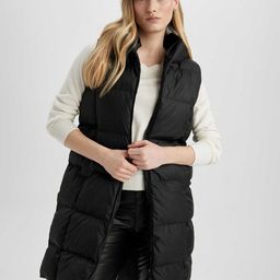 DeFacto Hooded Longline Puffer Jacket-image-8