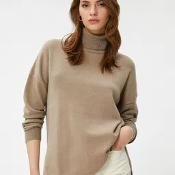 Koton Turtle Neck Knitted Pullover-image-30