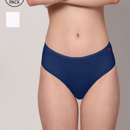 AshleyandAlvis Women Pack of 2 Solid Anti-Bacterial Bamboo MicroModal Hipster AA-HP-SW-CB-image-62