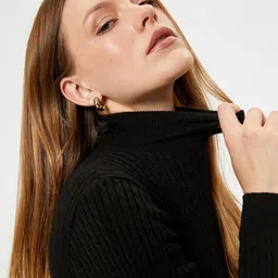 Koton Women Striped Pullover-image-69