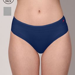 AshleyandAlvis Women Pack of 2 Solid Anti-Bacterial Bamboo MicroModal Hipster AA-HP-MG-CB-image-60