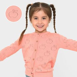 MiArcus Unisex Kids Cable Knit Cardigan-image-42