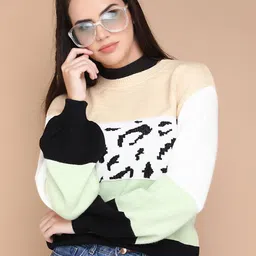 LULU & SKY Colourblocked Pullover Sweater-picture-48