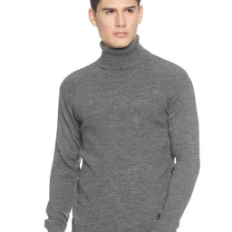 513 Men Ribbed Turtle Neck Pullover-image-22