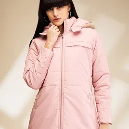 Being Human Longline Parka Jacket-image-4