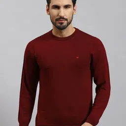 Monte Carlo Round Neck Full Sleeve Woollen Pullover Sweater-image-60