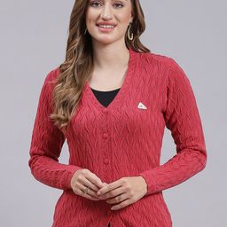 Monte Carlo Women Cable Knit Cardigan Sweater-image-19