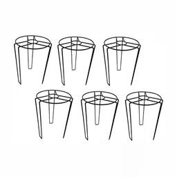appeasy Black 6 Pieces Metal Pot Stands-image-35